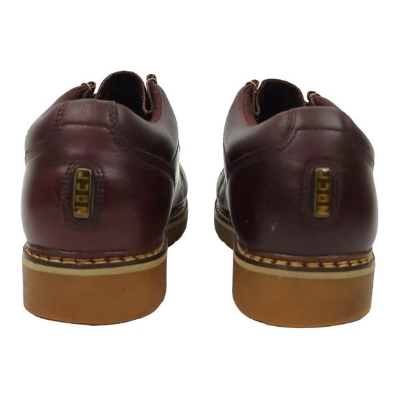 Lugz Leather Low Ankle Monk Strap Boot Brown Mens 8.5 Rugged Soles MSTUL-645 - Picture 5 of 12